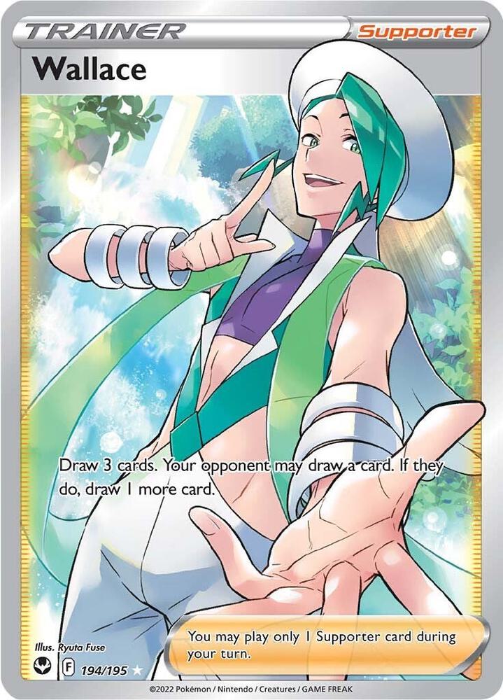 Wallace 194/195 (SWSH12: Silver Tempest)  - Holofoil