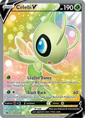 Celebi V 160/198 (SWSH06: Chilling Reign)  - Holofoil