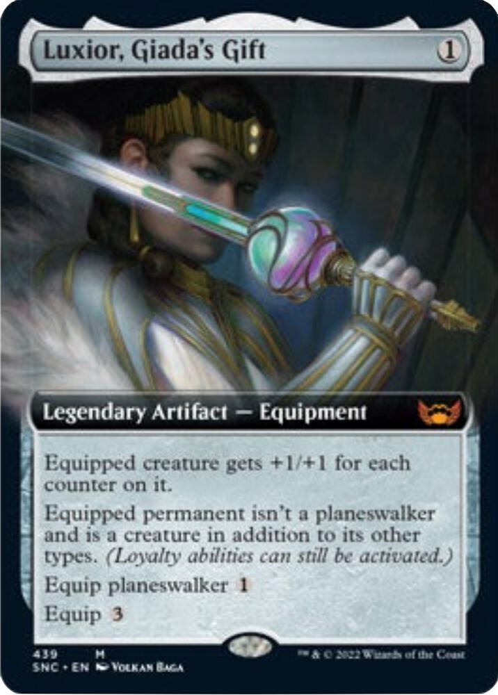 Luxior Giadas Gift Extended Art 439 (Streets of New Capenna) 