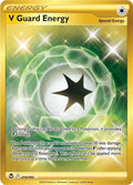 V Guard Energy Secret 215/195 (SWSH12: Silver Tempest)  - Holofoil