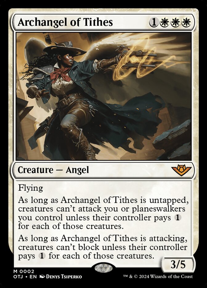 Archangel of Tithes 2/286 (Outlaws of Thunder Junction) 