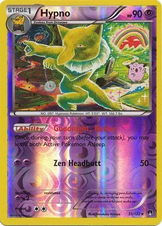 Hypno 51/122 (XY - BREAKpoint)  - Reverse Holofoil