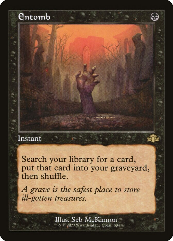Entomb 304 (Dominaria Remastered)  - Retro