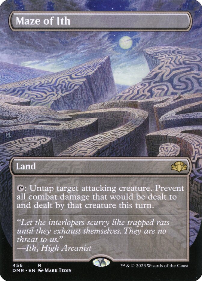 Maze of Ith 456/261 (Dominaria Remastered)  - Borderless Foil