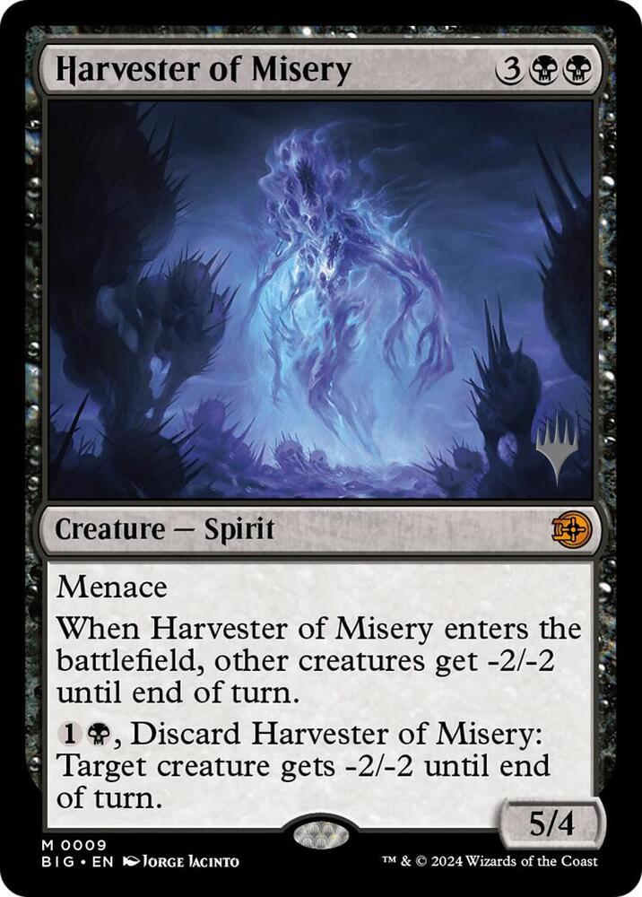 Harvester of Misery 9 (Promo Pack: Secrets of Strixhaven) 