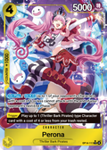 Perona OP14-111 (The Azure Sea's Seven)  - Alternate Art Foil