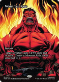Monstrous Rage 72 (Marvel Universe Eternal-Legal)  - Borderless Foil