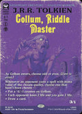 Gollum, Riddle Master 241 (The Hobbit)  - Borderless Foil