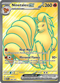 Ninetales ex 186 165 186/165 (SV: Scarlet & Violet 151)  - Holofoil