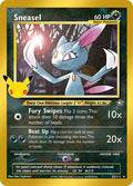 Sneasel 25/111 (ME: 30th Celebration Classic Collection)  - Holofoil