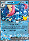 Greninja ex 021/128 (ME: 30th Celebration)  - Holofoil