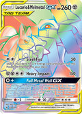 Lucario & Melmetal GX 224/214 (SM - Unbroken Bonds)  - Holofoil