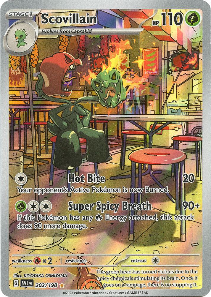 Scovillain 202/198 (SV01: Scarlet & Violet Base Set)  - Holofoil
