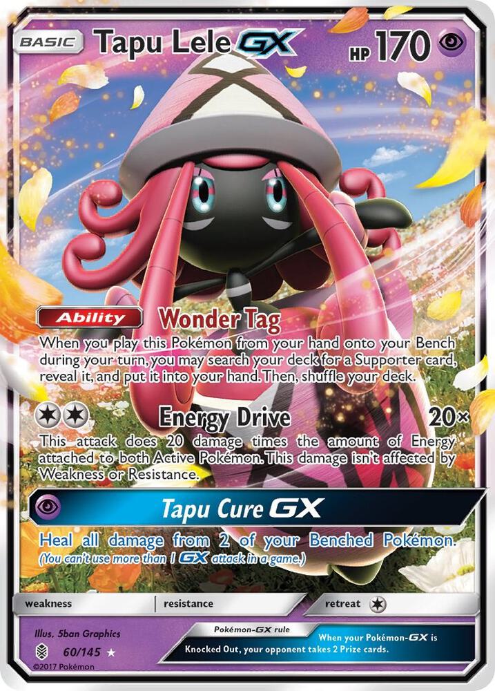 Tapu Lele GX 60/145 (SM - Guardians Rising)  - Holofoil