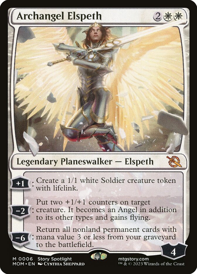 Archangel Elspeth 6/291 (March of the Machine) 