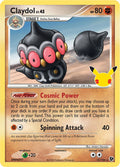 Claydol 15/106 (Celebrations: Classic Collection)  - Holofoil