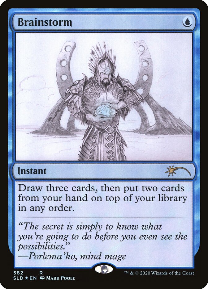 Brainstorm 582 (Secret Lair Drop Series)  - Foil