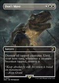 Don't Move 1/26 (Universes Beyond: Jurassic World Collection)  - Borderless