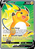 Raichu V 158/172 (SWSH09: Brilliant Stars)  - Holofoil