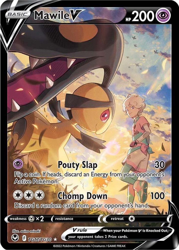 Mawile V TG17/TG30 (SWSH12: Silver Tempest Trainer Gallery)  - Holofoil