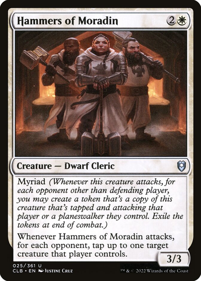 Hammers of Moradin 25 (Commander Legends: Battle for Baldur's Gate) 