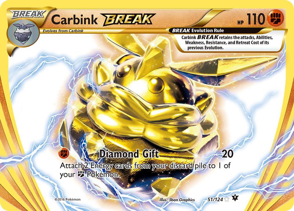 Carbink BREAK 51/124 (XY - Fates Collide)  - Holofoil