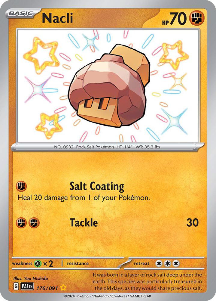 Nacli 176/091 (SV: Paldean Fates)  - Holofoil