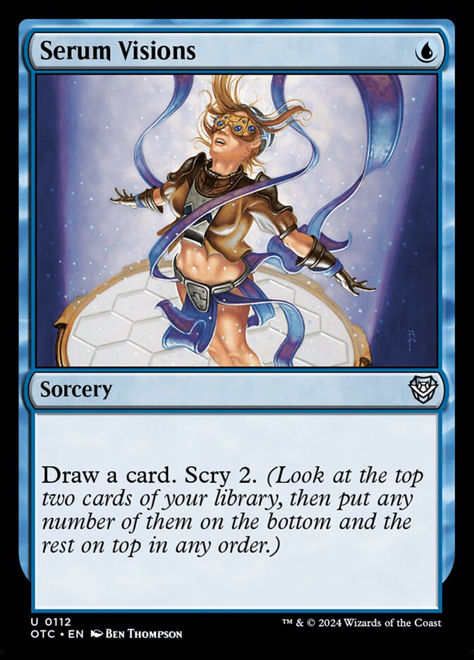 Serum Visions 112/342 (Commander: Outlaws of Thunder Junction) 