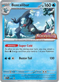 Baxcalibur Prerelease 019 (SV: Scarlet & Violet Promo Cards)  - Holofoil