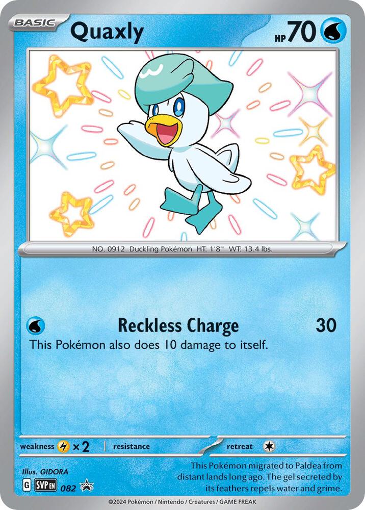 Quaxly 082 (SV: Scarlet & Violet Promo Cards)  - Holofoil