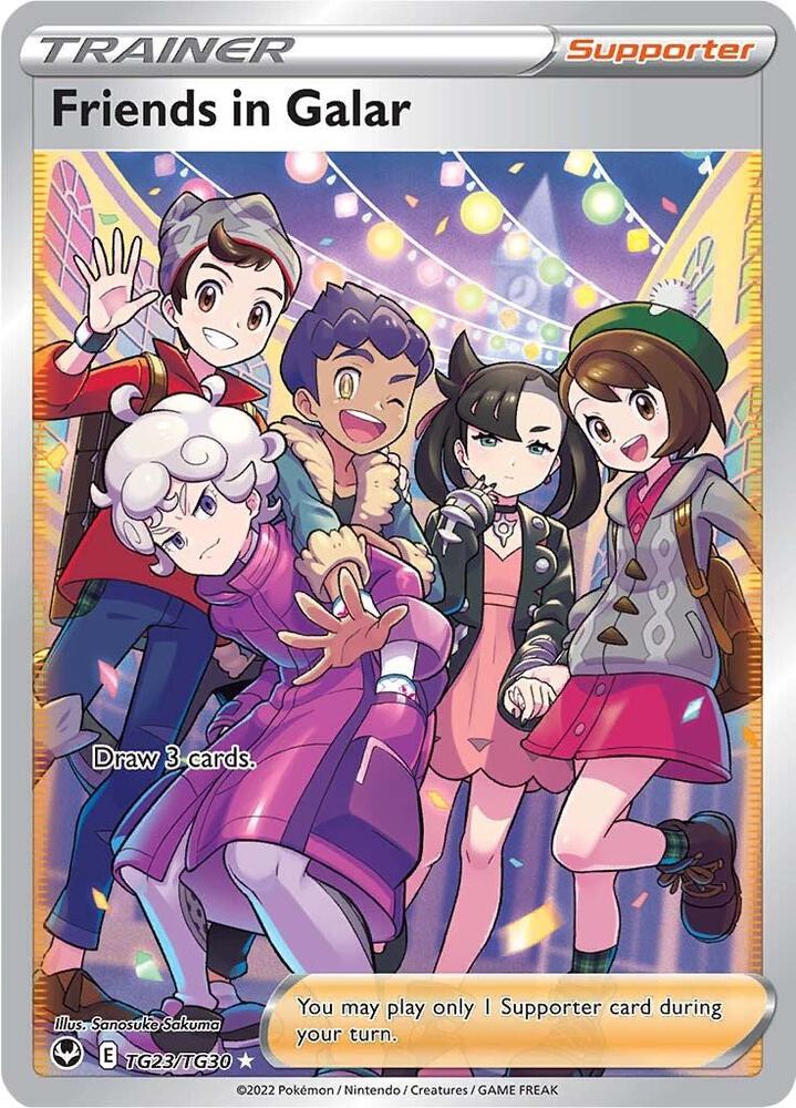 Friends in Galar TG23/TG30 (SWSH12: Silver Tempest Trainer Gallery)  - Holofoil