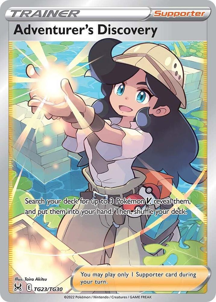 Adventurers Discovery TG23/TG30 (SWSH11: Lost Origin Trainer Gallery)  - Holofoil