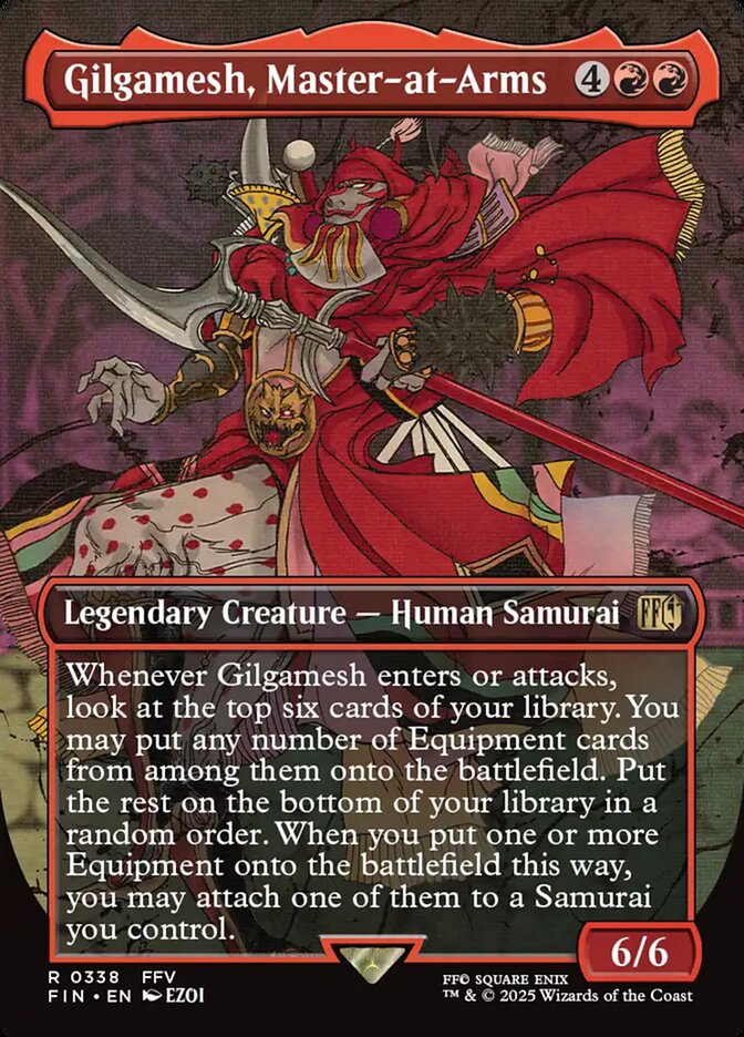 Gilgamesh, Master-at-Arms 338 (FINAL FANTASY)  - Borderless