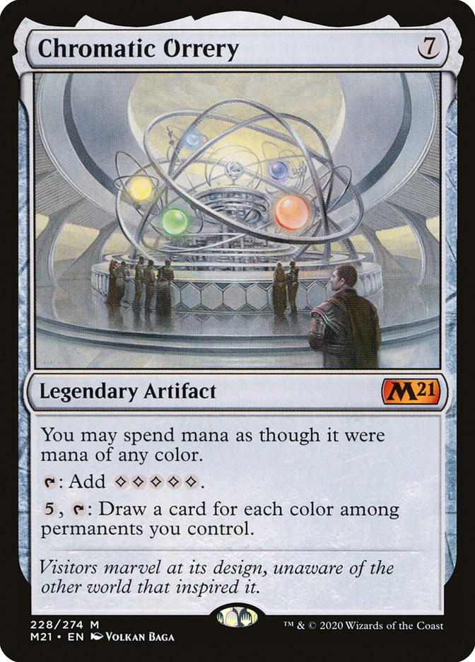 Chromatic Orrery 228 (Core Set 2021) 
