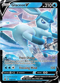 Glaceon V 038/159 (Crown Zenith)  - Holofoil