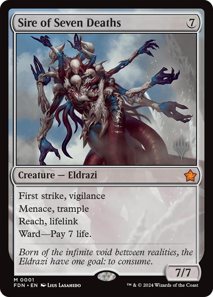 Sire of Seven Deaths 1 (Promo Pack: Lorwyn Eclipsed) 