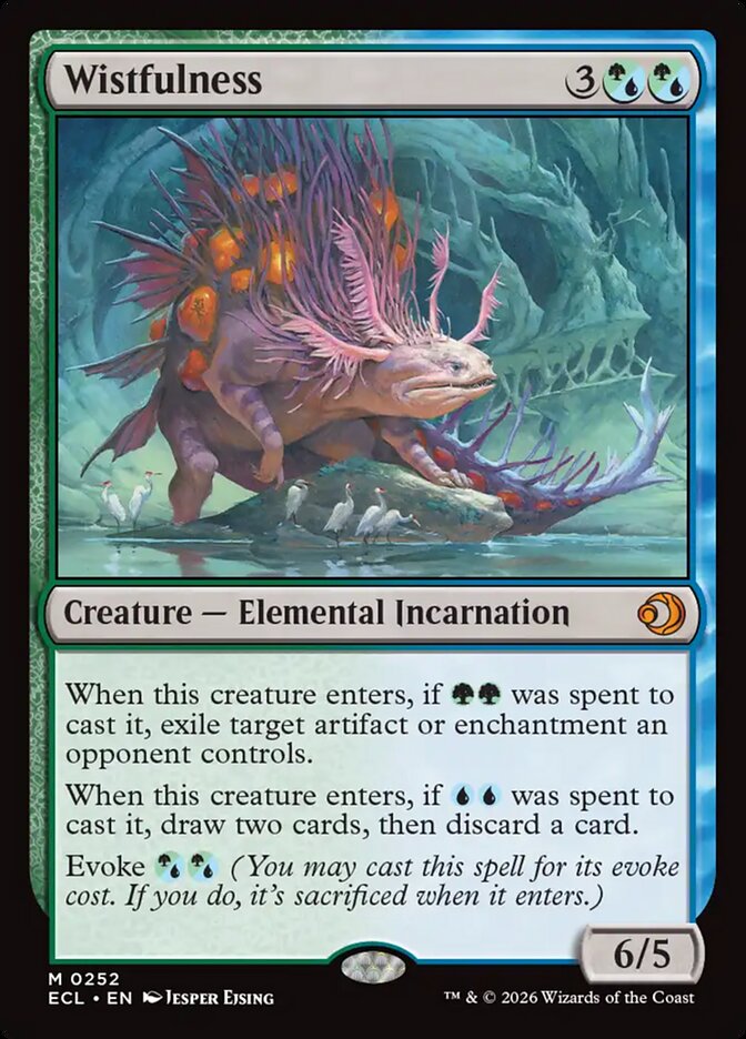 Wistfulness 252/273 (Lorwyn Eclipsed)  - Foil