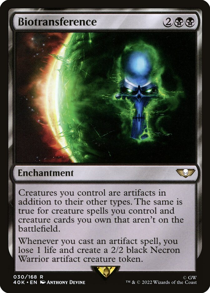 Biotransference 30/617 (Universes Beyond: Warhammer 40,000) 