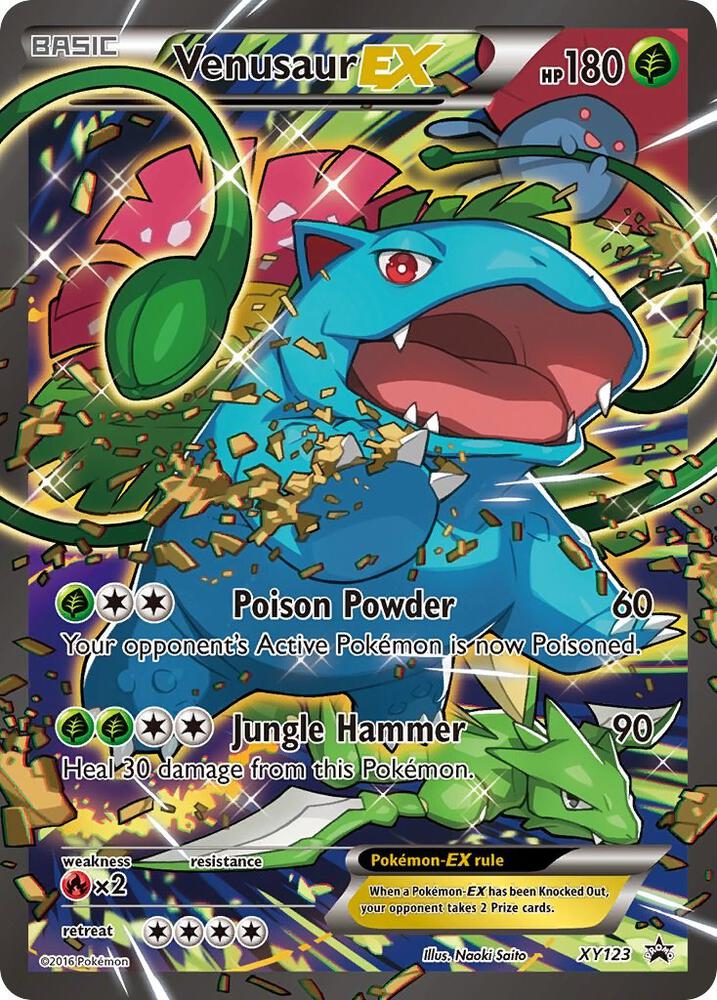 Venusaur EX XY123 (XY Promos)  - Holofoil