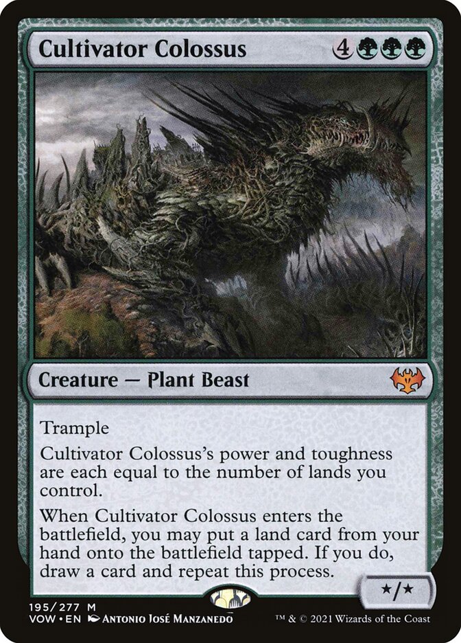Cultivator Colossus 195 (Innistrad: Crimson Vow) 