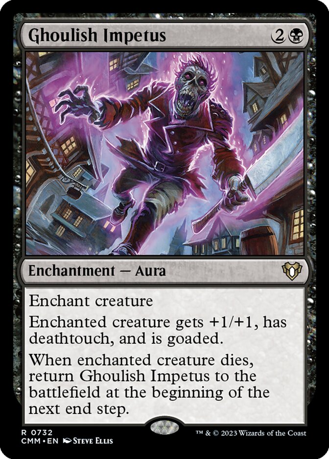 Ghoulish Impetus 732/451 (Commander Masters) 