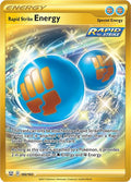 Rapid Strike Energy Secret 182/163 (SWSH05: Battle Styles)  - Holofoil