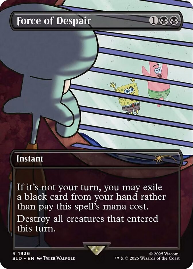Force of Despair 1936 (Secret Lair Drop Series)  - Borderless