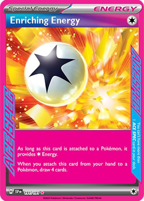 Enriching Energy 191/191 (SV08: Surging Sparks)  - Holofoil