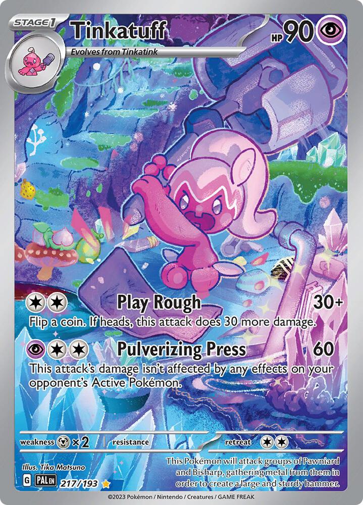 Tinkatuff 217/193 (SV02: Paldea Evolved)  - Holofoil