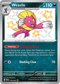 Weavile 183/091 (SV: Paldean Fates)  - Holofoil