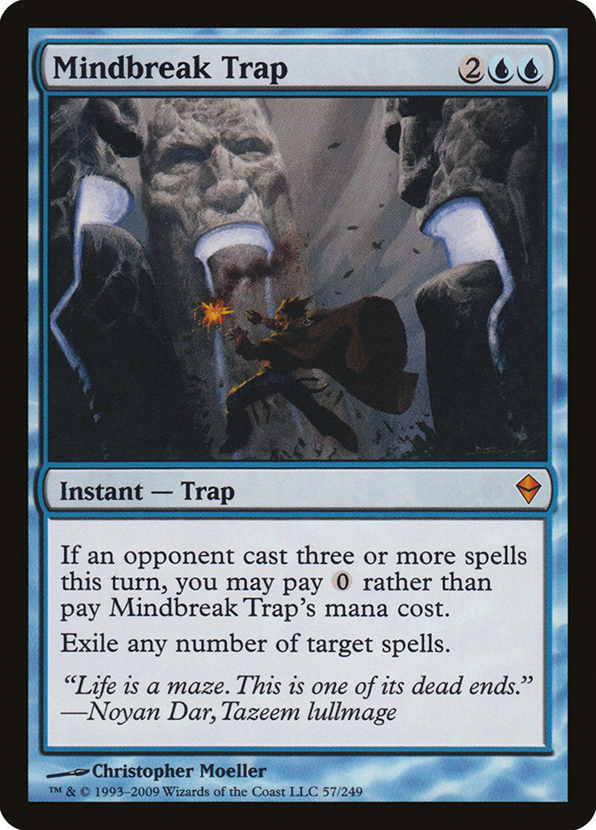 Mindbreak Trap 57/249 (Zendikar) 