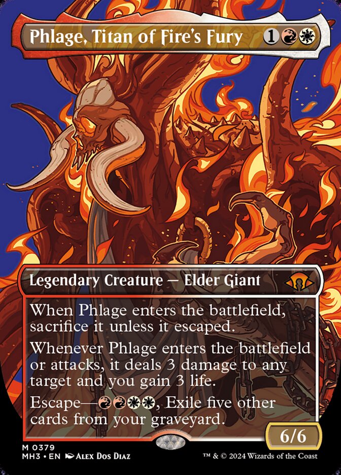 Phlage, Titan of Fire's Fury 379/319 (Modern Horizons 3) 