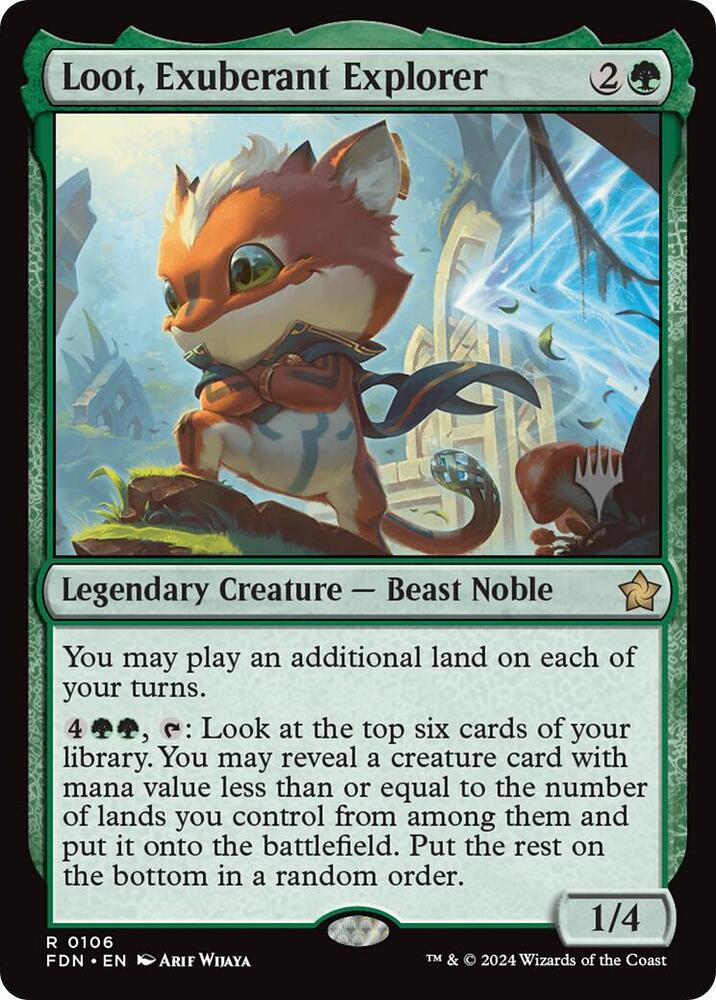 Loot Exuberant Explorer 106 (Promo Pack: Lorwyn Eclipsed) 