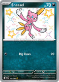 Sneasel 182/091 (SV: Paldean Fates)  - Holofoil